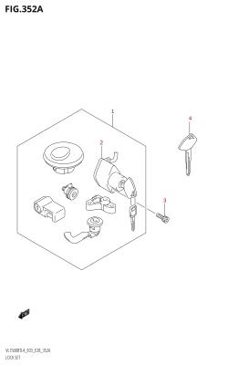 352A - LOCK SET