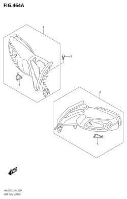 464A - REAR VIEW MIRROR