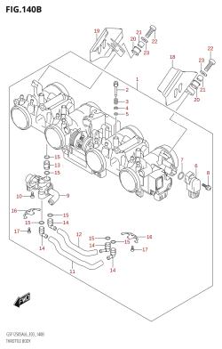 140B - THROTTLE BODY (GSF1250SA:L6:E33)