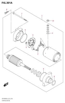 301A - STARTING MOTOR