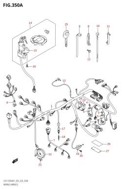350A - WIRING HARNESS (GSF1250SA)
