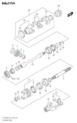 215A - SECONDARY DRIVE