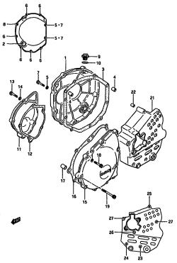 005 - CRANKCASE COVER