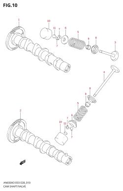 010 - CAM SHAFT /​ VALVE