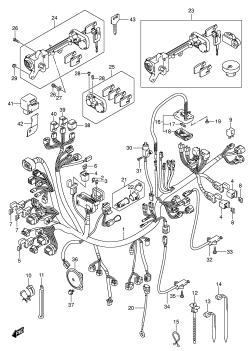37D - WIRING HARNESS (AN650AK4)