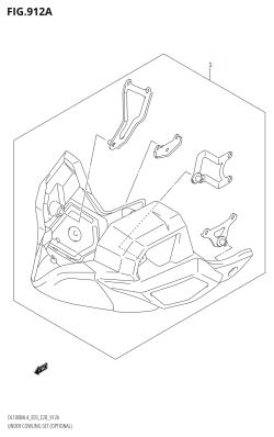 912A - UNDER COWLING SET (OPTIONAL)