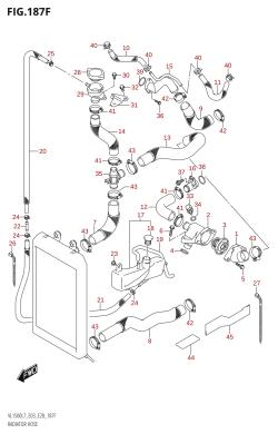 187F - RADIATOR HOSE (VL1500T:L7:E28)