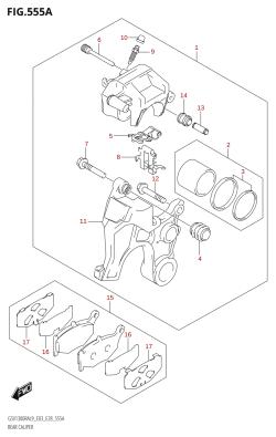 555A - REAR CALIPER