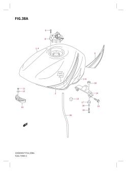 38A - FUEL TANK (MODEL K8)