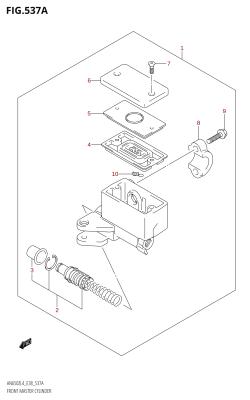 537A - FRONT MASTER CYLINDER