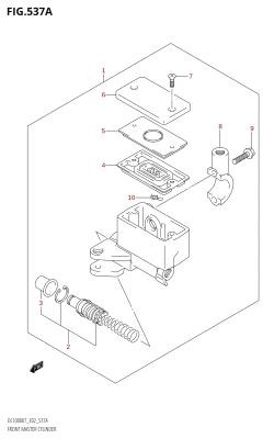 537A - FRONT MASTER CYLINDER