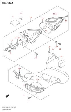 334A - TURNSIGNAL LAMP