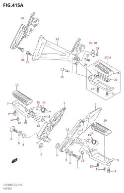 415A - FOOTREST