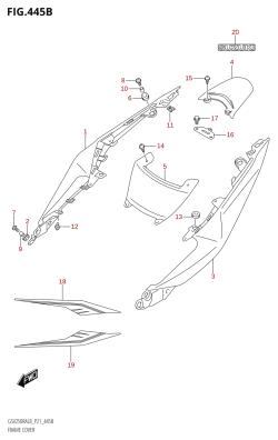 445B - FRAME COVER (GW250RAZ:L8:P21)