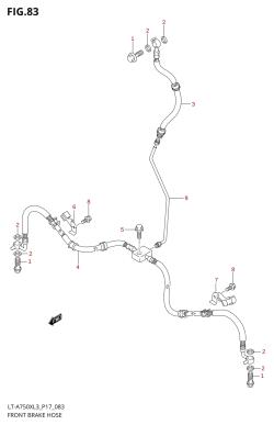 083 - FRONT BRAKE HOSE
