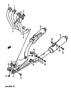 15A - MUFFLER (MODEL K)