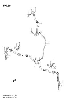 060 - FRONT BRAKE HOSE