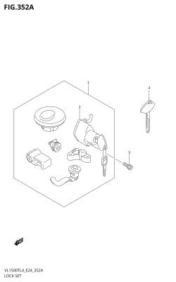 352A - LOCK SET