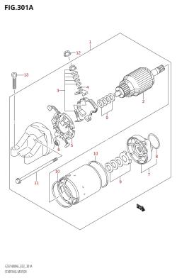 301A - STARTING MOTOR