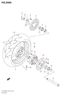 550A - REAR WHEEL