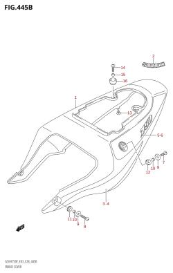 445B - FRAME COVER (K1)