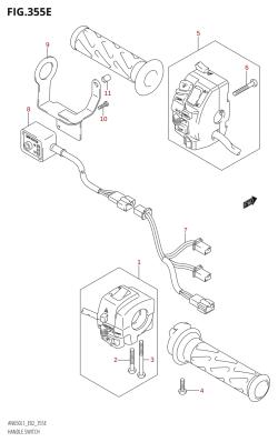 355E - HANDLE SWITCH (AN650A:L1:E51)