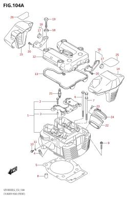 104A - CYLINDER HEAD (FRONT)