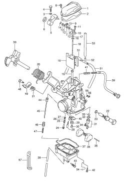 009 - CARBURETOR (MODEL L /​ M /​ N /​ P)