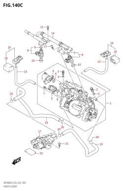 140C - THROTTLE BODY (VZR1800BZ:L9:E28)