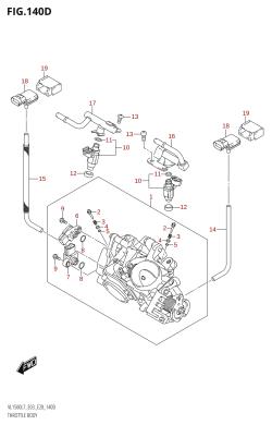 140D - THROTTLE BODY (VL1500BT:L7:E28)