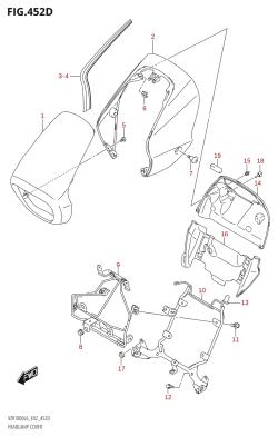 452D - HEADLAMP COVER (VZR1800BZ:L6:E19)
