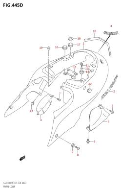 445D - FRAME COVER (K2)