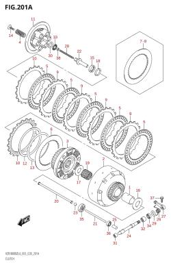 201A - CLUTCH (VZR1800BZ:L4:E03)