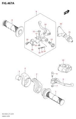 467A - HANDLE LEVER