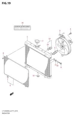 019 - RADIATOR (LT-A500XL3 P17)