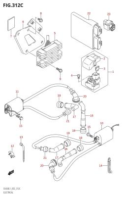 312C - ELECTRICAL (DL650:L1:E24)