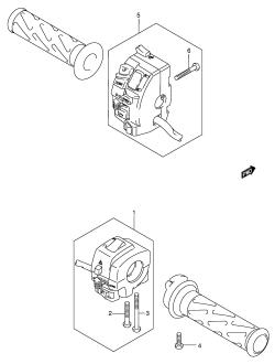 38C - HANDLE SWITCH (AN650AK5)
