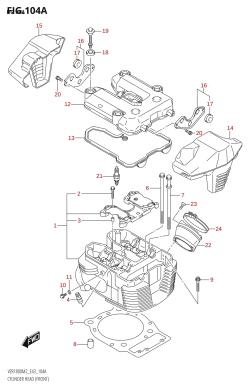 104A - CYLINDER HEAD (FRONT) (VZR1800)