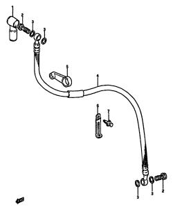 061 - CLUTCH HOSE