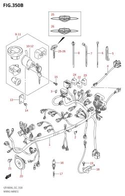 350B - WIRING HARNESS (VZR1800N,VZR1800NU2,VZR1800NUF)