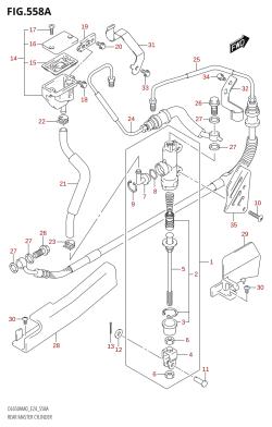 558A - REAR MASTER CYLINDER