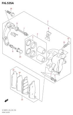 535A - FRONT CALIPER