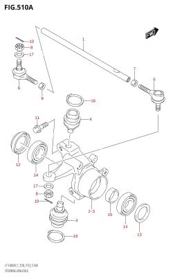 510A - STEERING KNUCKLE (LT-F400F:L7:P28)