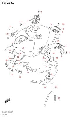 420A - FUEL TANK (DL650A)