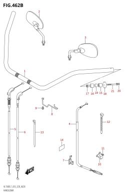 462B - HANDLEBAR (VL1500B:L7:E28)