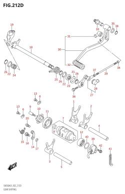 212D - GEAR SHIFTING (SV650XA:L9:E19)