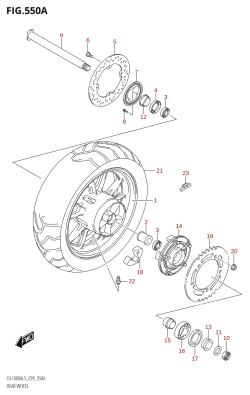 550A - REAR WHEEL