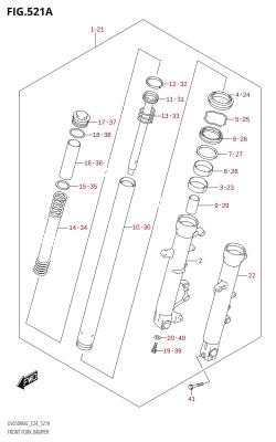 521A - FRONT FORK DAMPER