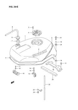 36C - FUEL TANK (MODEL S)