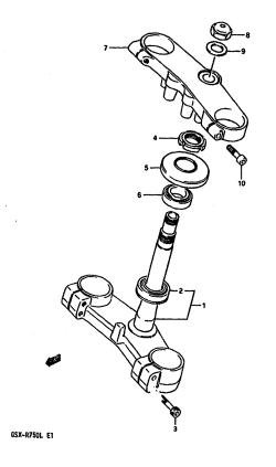 041 - STEERING STEM (MODEL J /​ K)